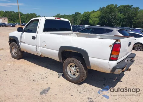 2005 GMC Sierra 2500Hd Work Truck z USA, uszkodzony, nr VIN 1GTHK24UX5E148642
